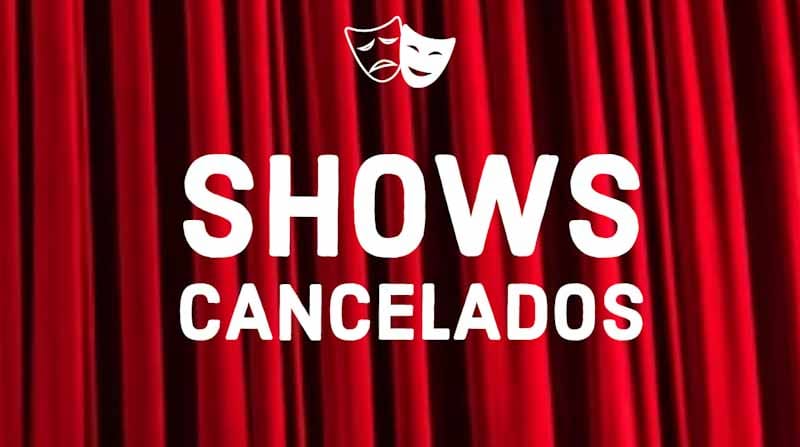 Obras y eventos cancelados por coronavirus en México